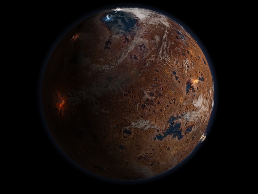 Mars in the Noachian period