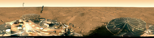 Phoenix mission success panorama (the