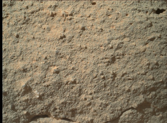 MAHLI view of