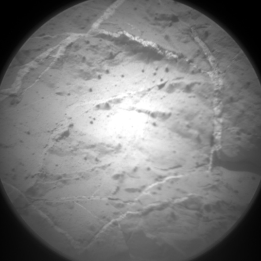 ChemCam image containing veins, sol 126