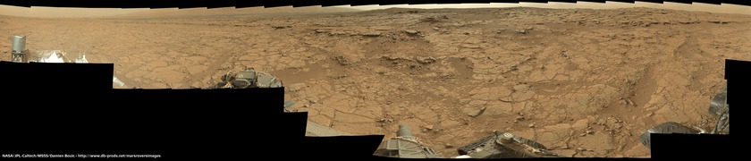 Curiosity panorama at