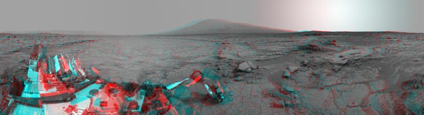 Mars Stereo View from