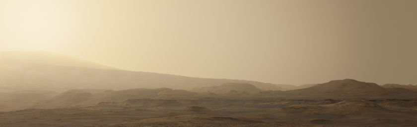 Curiosity's future route to Mount Sharp