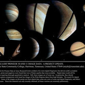 Lunar and Planetary Science Conference poster by Ted Stryk on Pioneer images