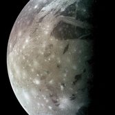Ganymede in color from Galileo's C9 flyby