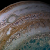 Jupiter Storms Merging