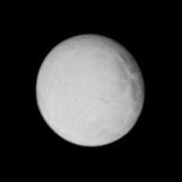 Voyager 1's best view of Enceladus