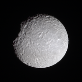 Mimas in natural color