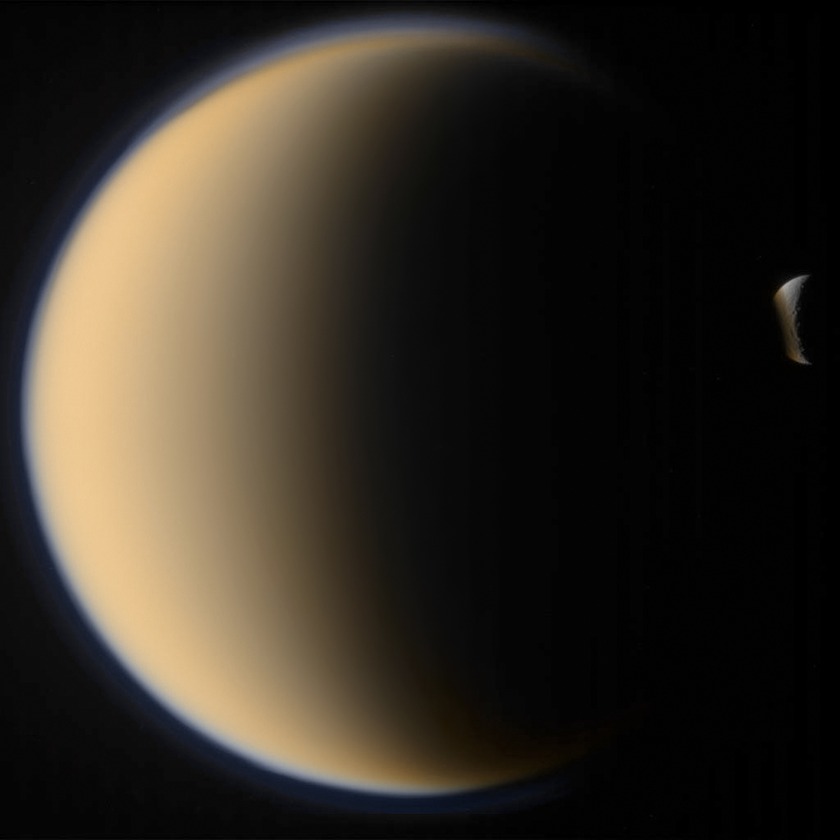 Titan and Rhea