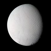 Voyager 2's highest-resolution view of Enceladus