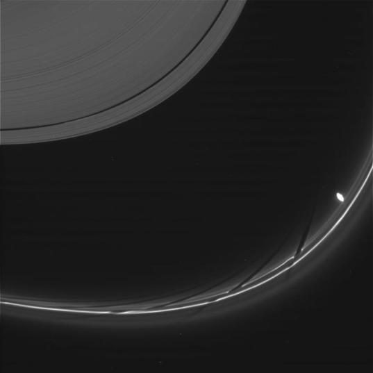 Prometheus Invading F Ring