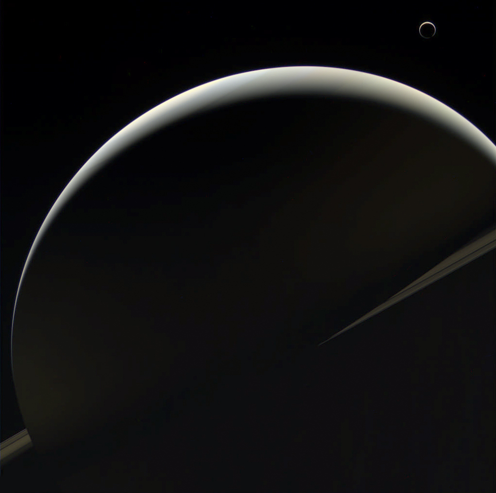Saturn and Titan | The Planetary Society
