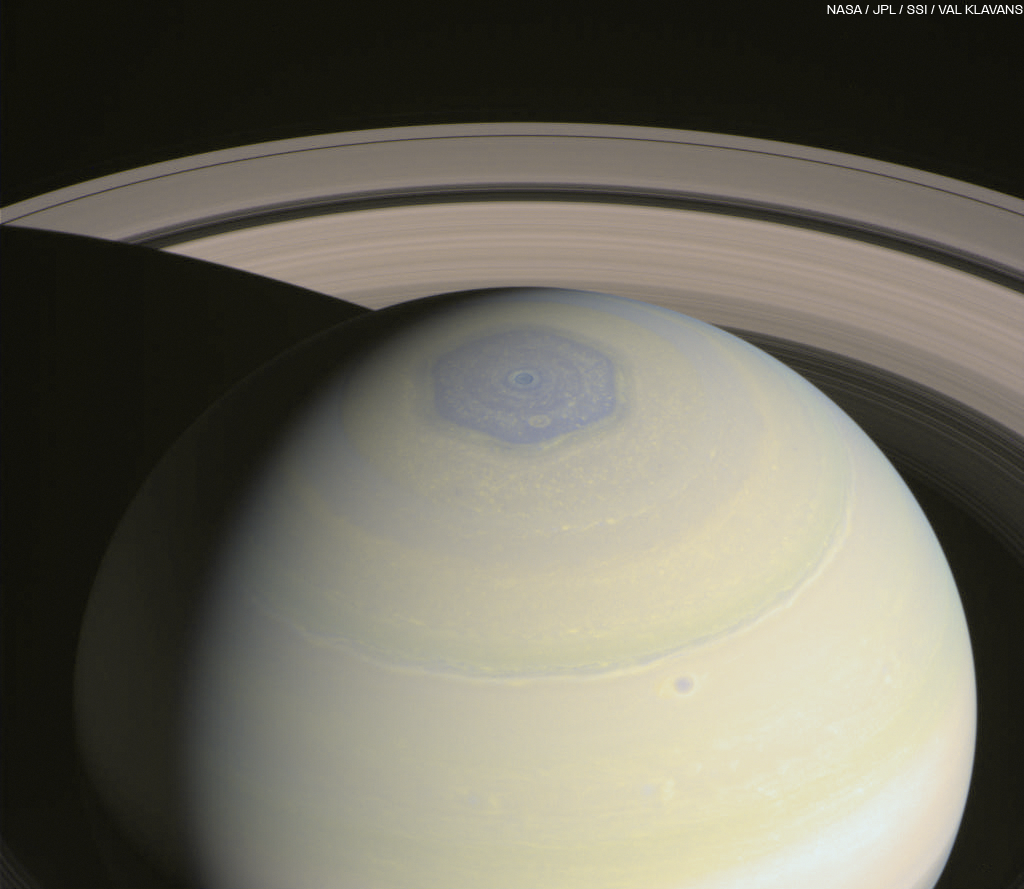 Saturn's north polar hexagon | The Planetary Society1024 x 889