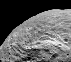 A bit of Vesta rotating