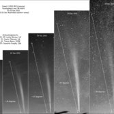 Comet Lovejoy grows and fades