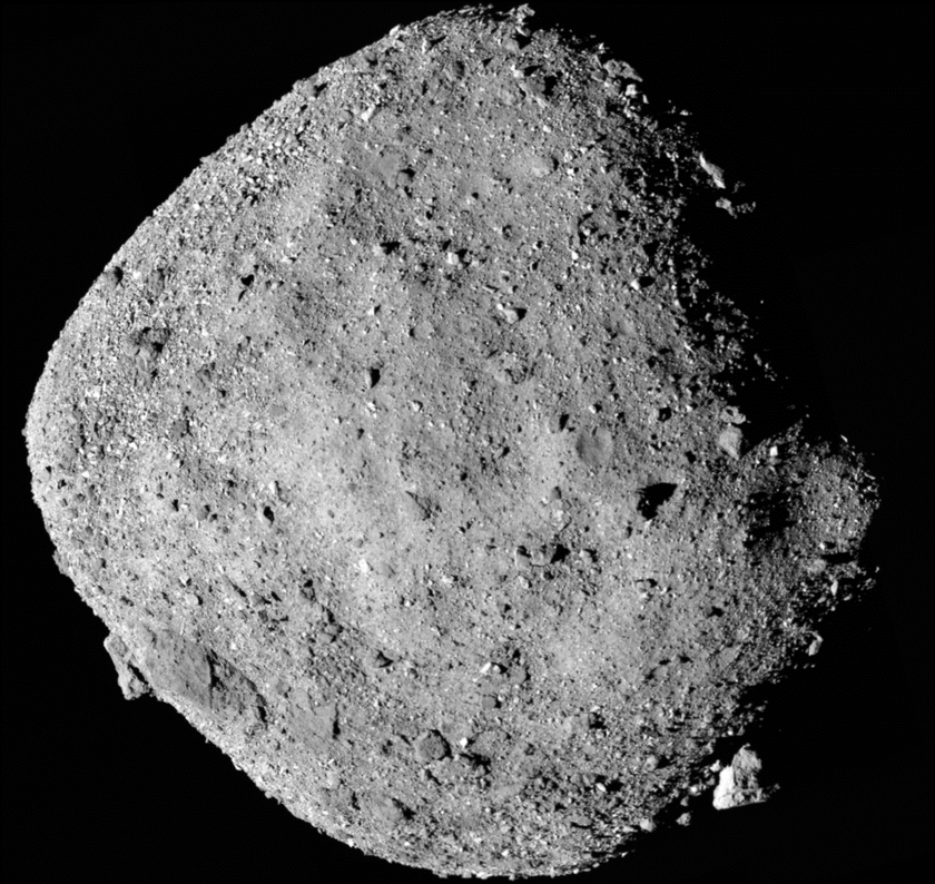 Bennu PolyCam mosaic