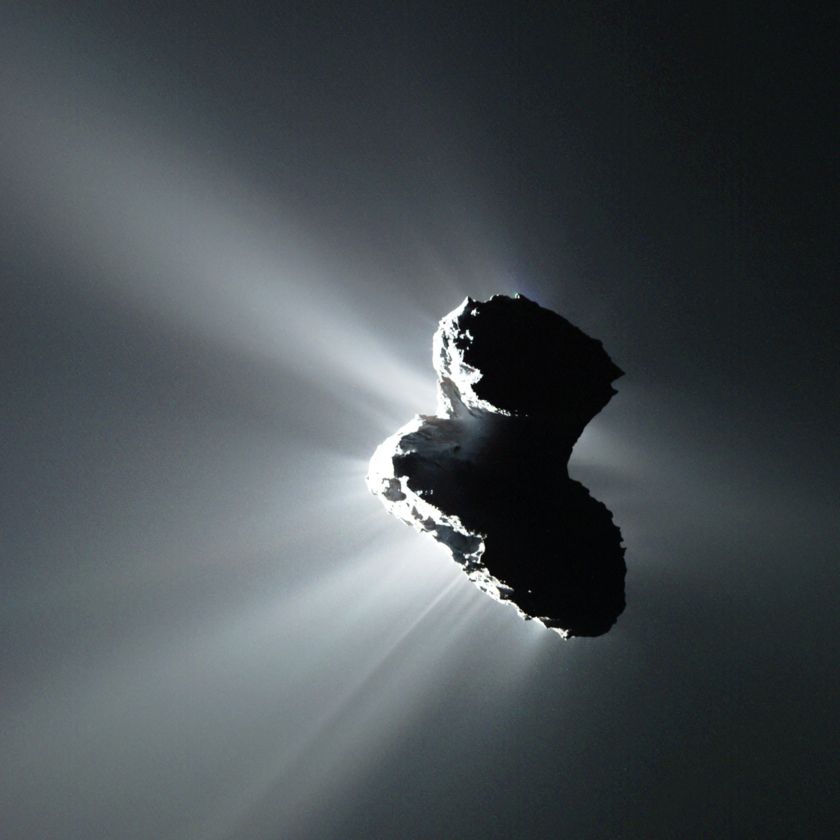 Comet Silhouette