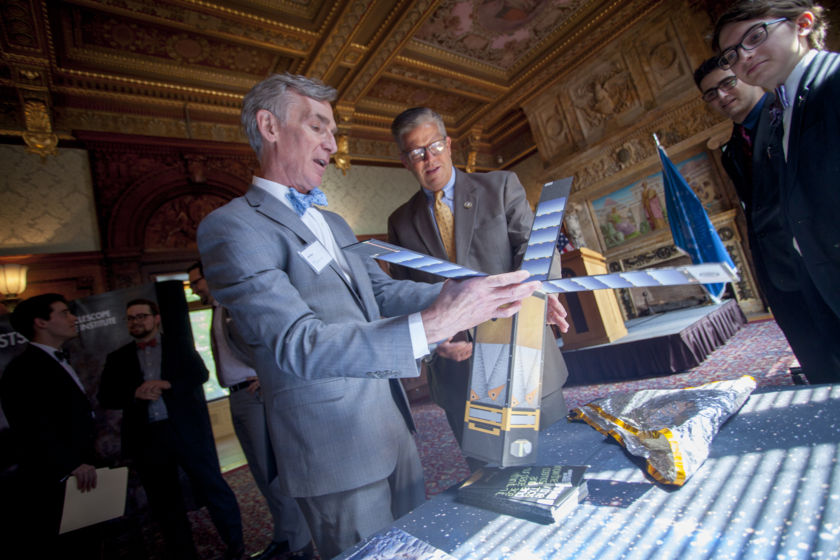 Discussing LightSail at the Planetary Science Caucus Launch Event