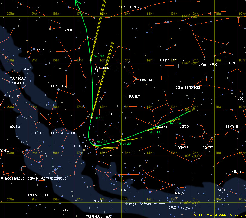  SEGUIMIENTO DE #NIBIRU . - Página 14 20120925_Comet_ISON_path