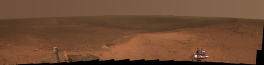 Cape Tribulation Panorama in Martiancolor