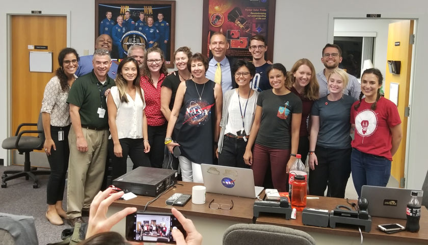 Members of the Parker Solar Probe team