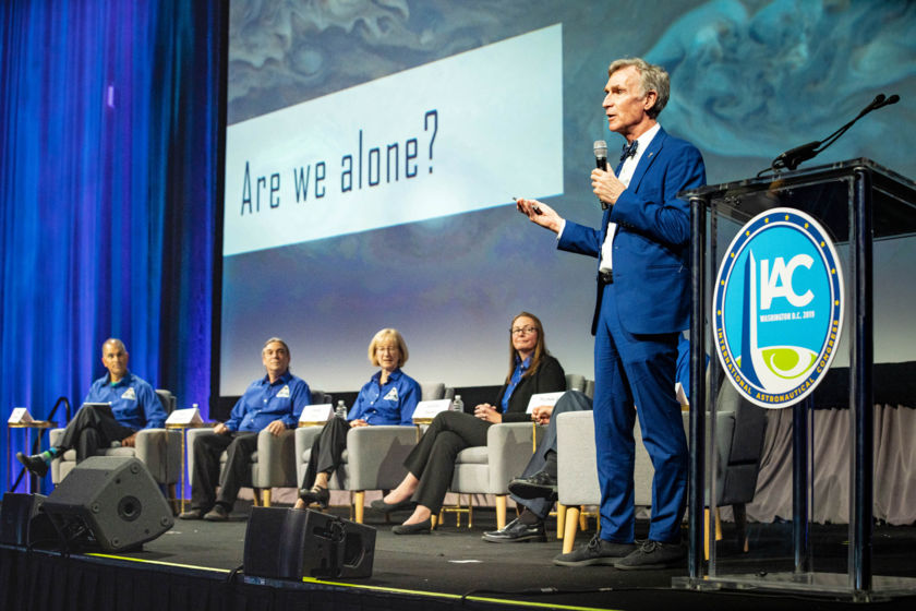 Bill Nye at IAC 2019