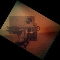 Curiosity self-portrait, sol 32