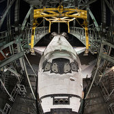 Endeavour and NASA 905 prepare for the shuttle's final flight