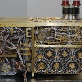 Curiosity's SAM instrument, from the side (side panel removed)