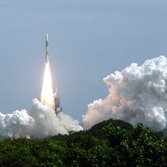 Kaguya launches to the Moon