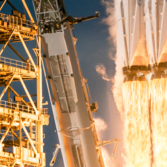 Falcon Heavy rocket launch