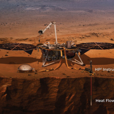 InSight's heat probe instrument (artist's concept)