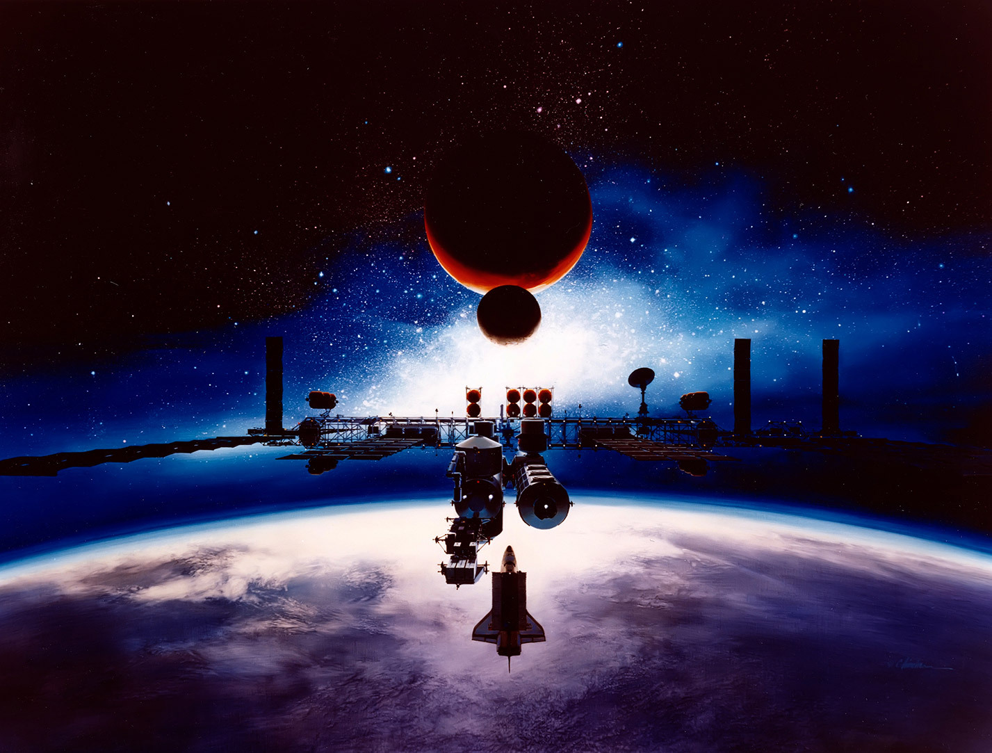 Space Exploration Initiative artist’s concept | The Planetary Society