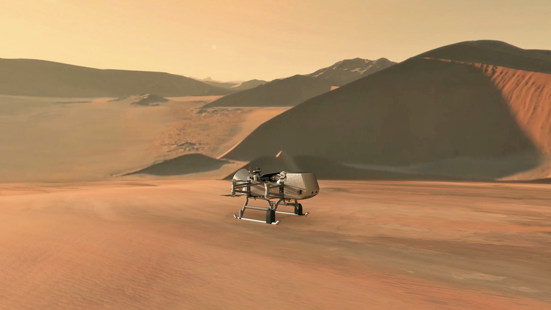 nasa mars drone