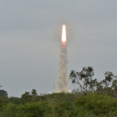 Liftoff of Chandrayaan-2