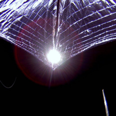 LightSail 2 During Sail Deployment Sequence (Camera 1)