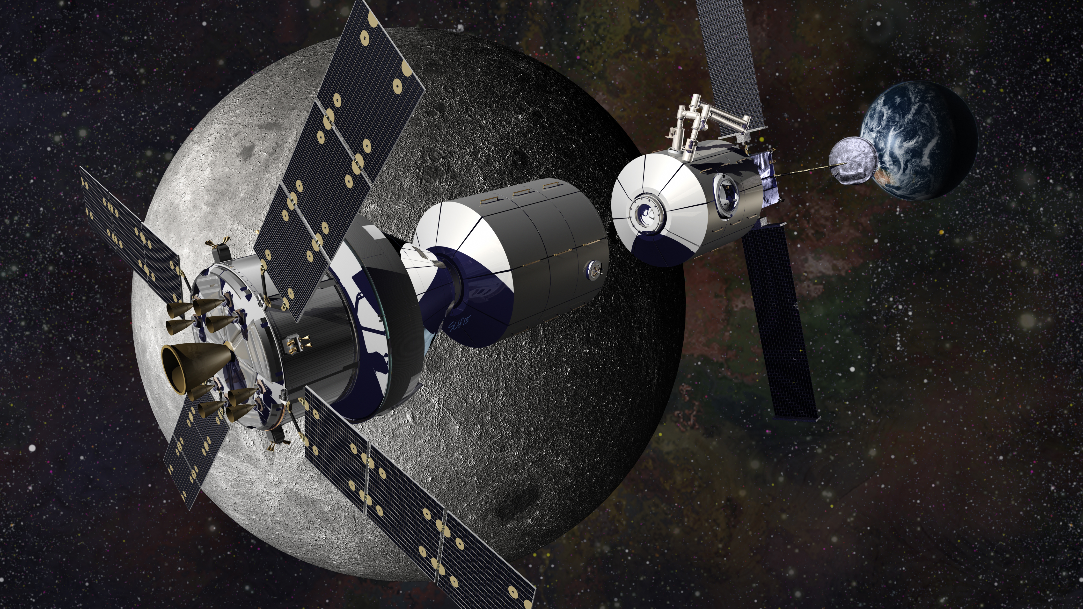 Lockheed Martin concept for a modular cis-lunar base | The Planetary Society
