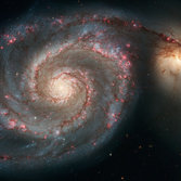 M51, the Whirlpool Galaxy, from Hubble