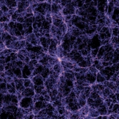 Simulation of the distribution of galaxies