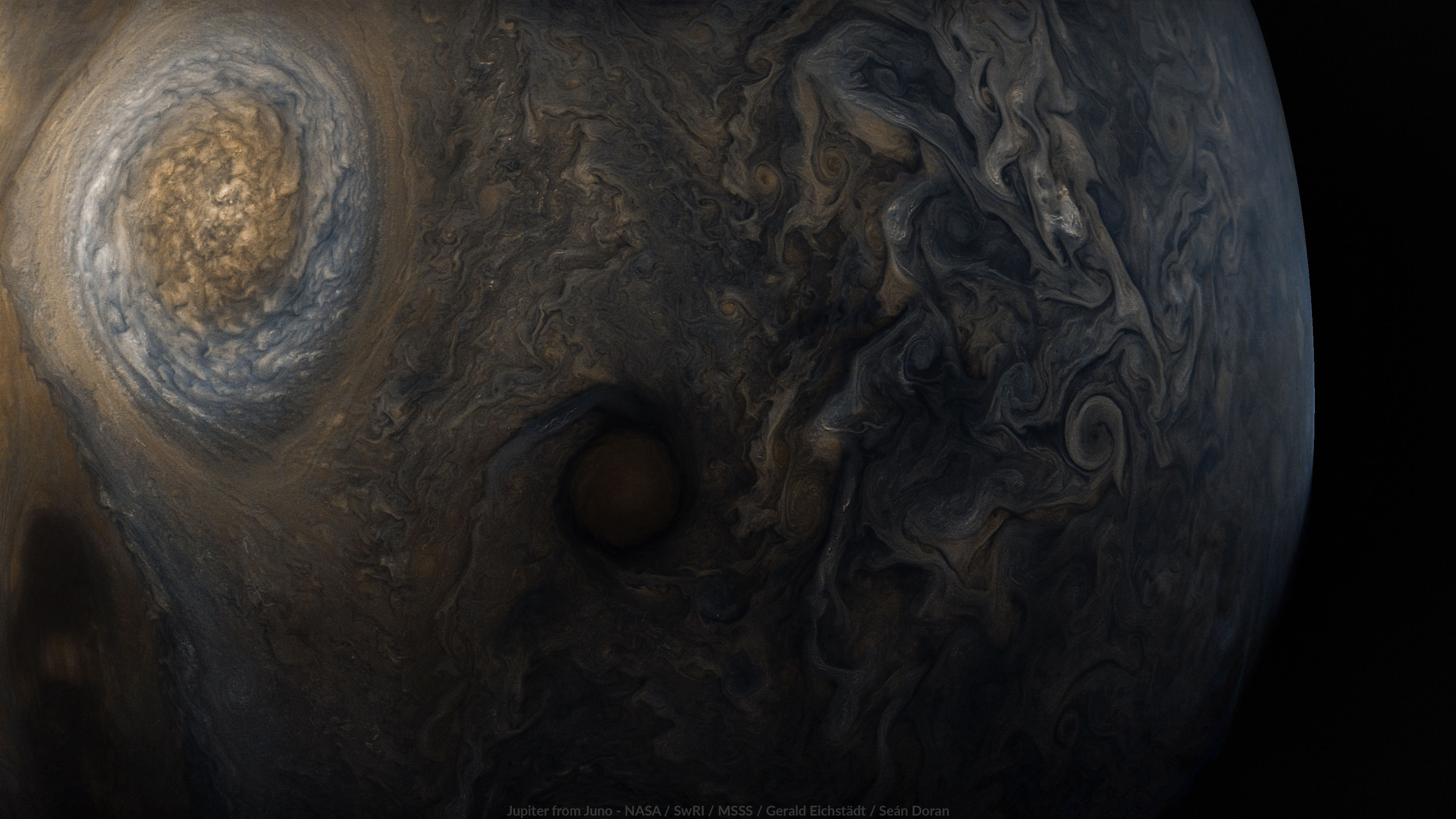 Wallpaper: Jupiter from Juno's seventh… | The Planetary Society