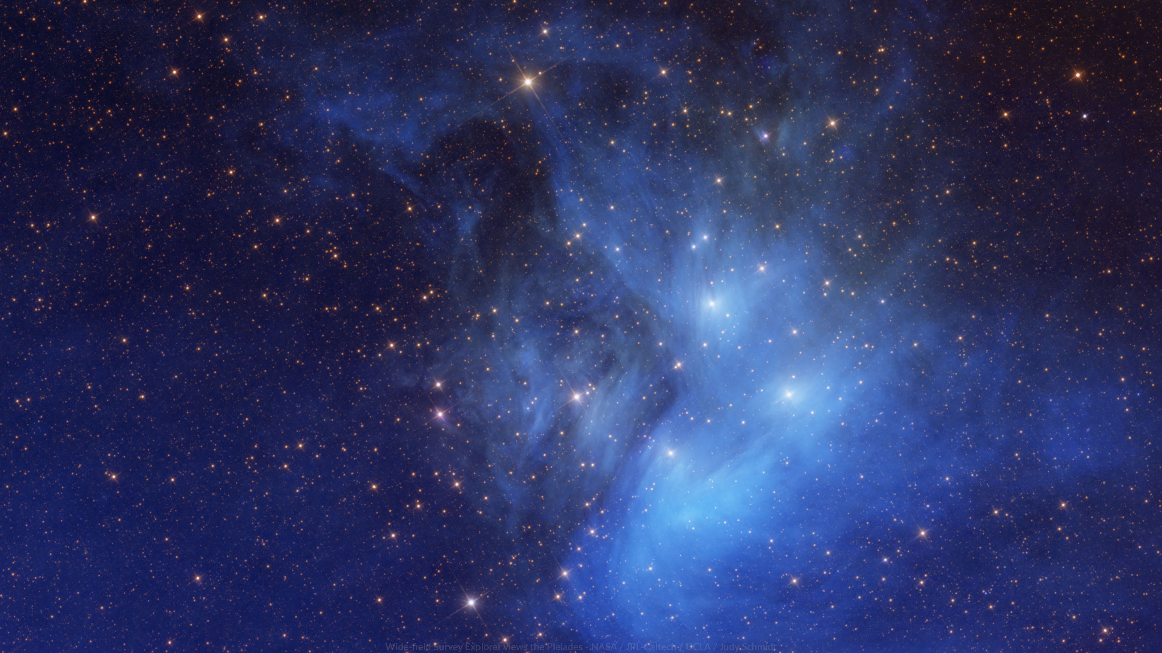 Wallpaper Blue WISE Pleiades The Planetary Society