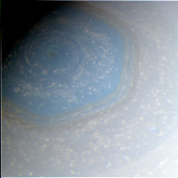 Saturn hexagon processing step: RGB combination of initial images