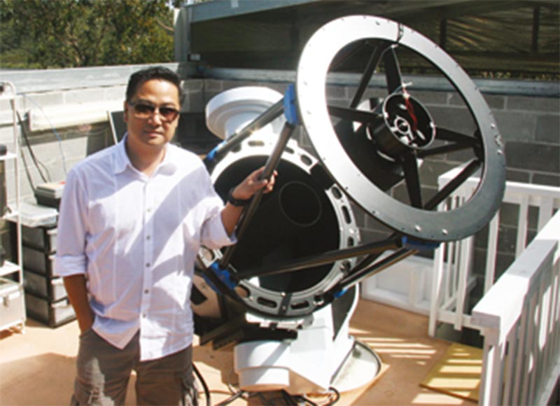 SEO grant recipient by telescope