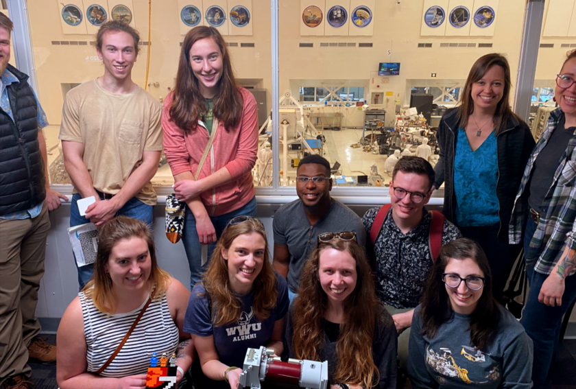 WWU Research Group in the High Bay