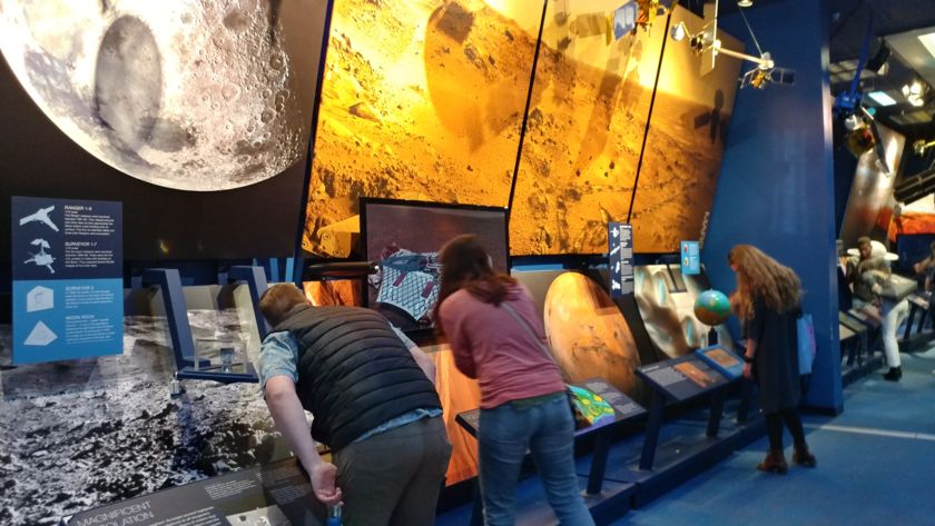 Soaking up Space Exploration History at the JPL Museum