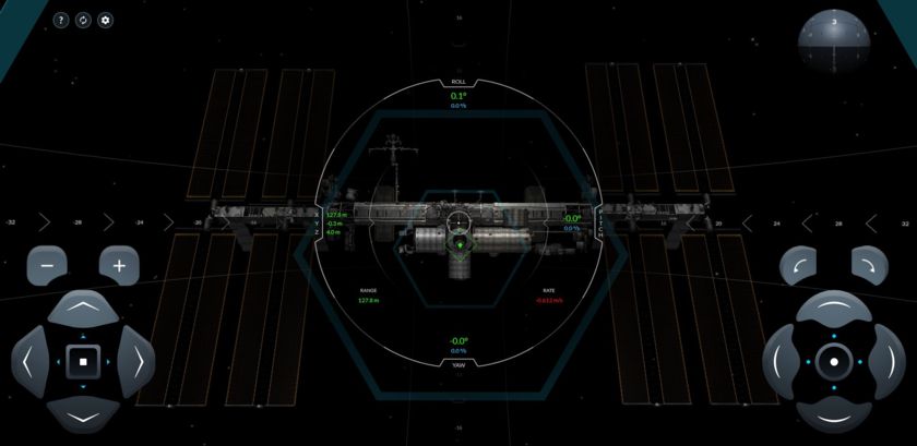 SpaceX Crew Dragon Docking Simulator