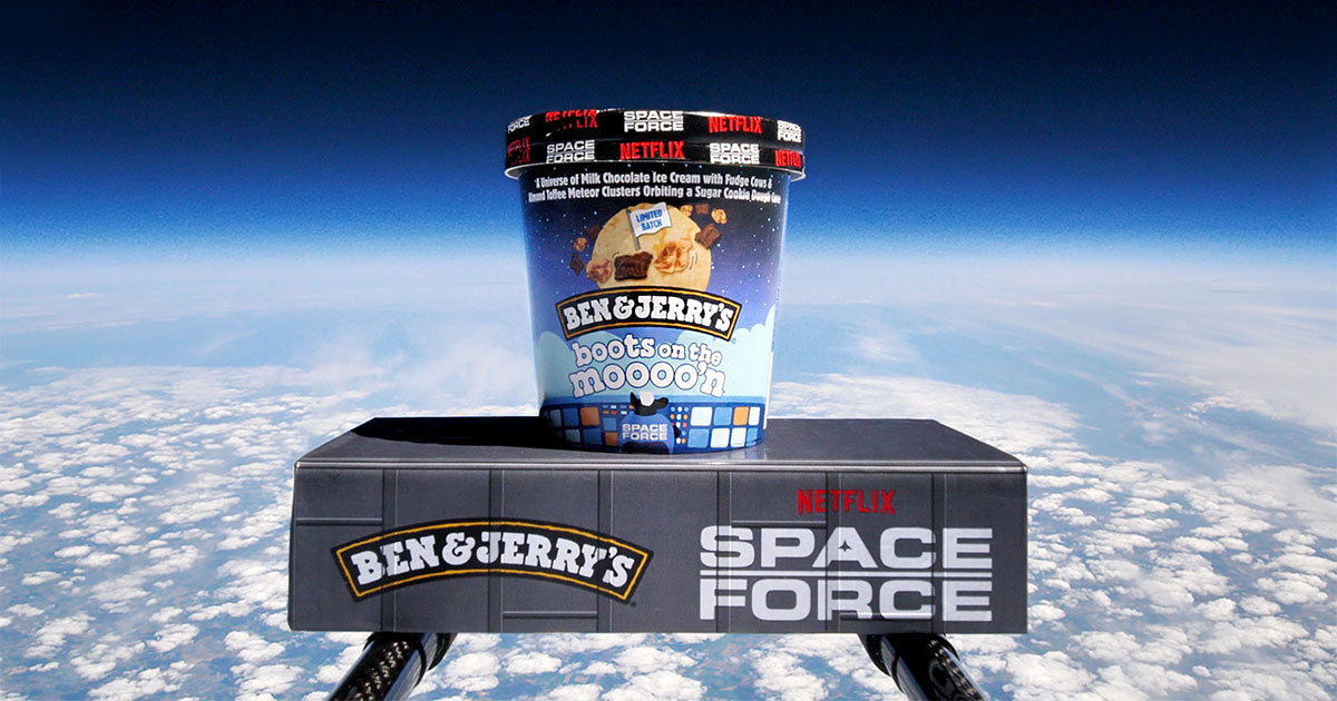 ice cream in space