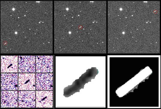 Processing method to reveal fast-moving asteroids