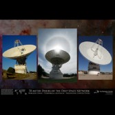 70-meter Dishes of the Deep Space Network poster