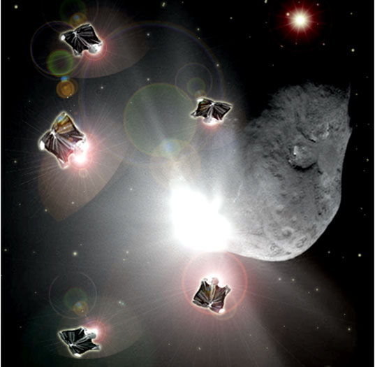 Laser Bees Spacecraft Concept
